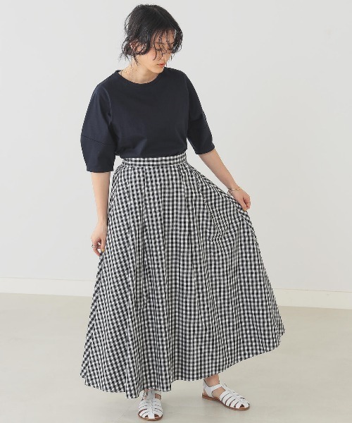 B:MING by BEAMS（ビーミングバイビームス）の「B:MING by BEAMS / ギンガム フレア スカート 22SS（スカート・レディース・その他1/その他2・SMALL/MEDIUM）」の3枚目の写真