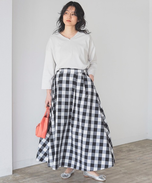 B:MING by BEAMS（ビーミングバイビームス）の「B:MING by BEAMS / ギンガム フレア スカート 22SS（スカート・レディース・その他1/その他2・SMALL/MEDIUM）」の5枚目の写真