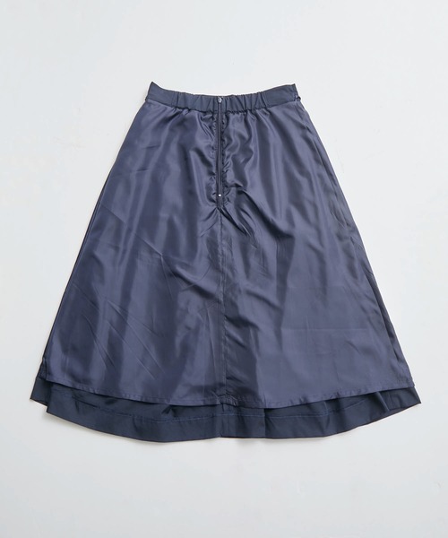 ROPE' PICNIC(ロペピクニック)の「シャンブレータフタタックフレアスカート(スカート・レディース・レッド/ベージュ/ネイビー・36/40/38)」の13枚目の写真