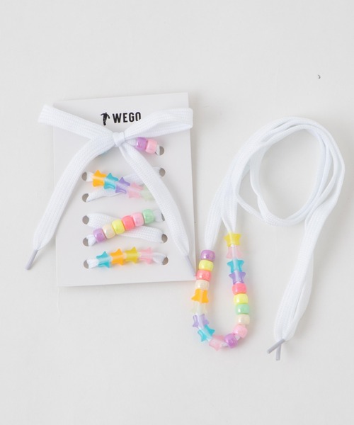WEGO（ウィゴー）の「WEGO/【2点セット】シューレースビーズ（シューズアクセサリー・レディース・その他1/その他2・FREE）」の7枚目の写真