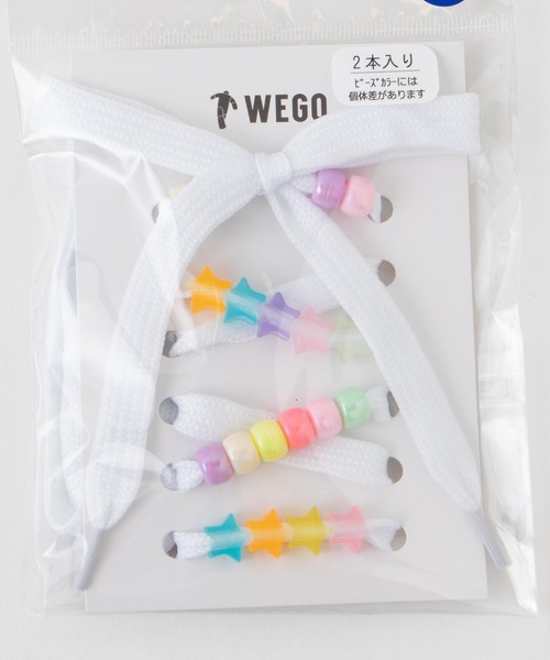 WEGO（ウィゴー）の「WEGO/【2点セット】シューレースビーズ（シューズアクセサリー・レディース・その他1/その他2・FREE）」の6枚目の写真