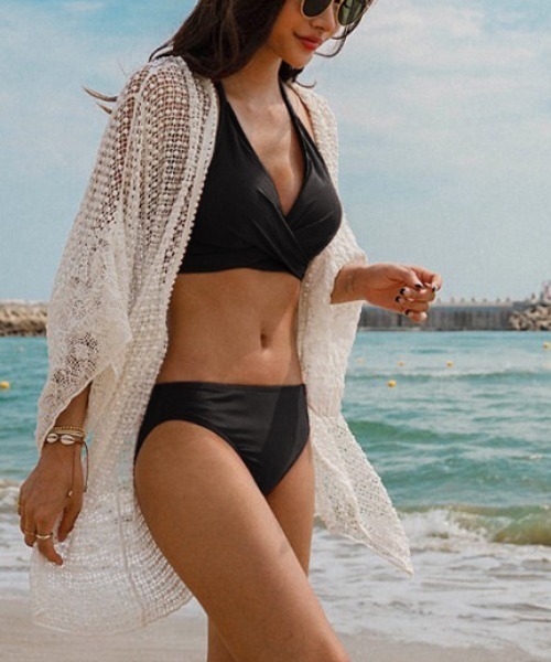 REBALANCE（リバランス）の「シンプルクロスビキニ 2点セット（水着・レディース・C/F/A/D/B/E/I/G/H・LARGE/SMALL/MEDIUM）」の17枚目の写真