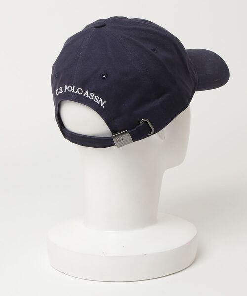 U.S. POLO ASSN.(ユーエスポロアッスン)の「【U.S. POLO ASSN./ユーエスポロアッスン】カラーポニー ウォッシュツイル ベースボールキャップ(キャップ・メンズ・ブラック/カーキ/ネイビー・FREE)」の6枚目の写真