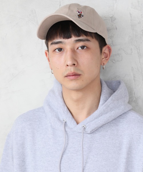 U.S. POLO ASSN.(ユーエスポロアッスン)の「【U.S. POLO ASSN./ユーエスポロアッスン】カラーポニー ウォッシュツイル ベースボールキャップ(キャップ・メンズ・ブラック/カーキ/ネイビー・FREE)」の12枚目の写真