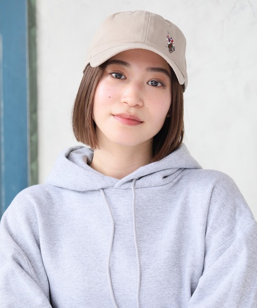 U.S. POLO ASSN.(ユーエスポロアッスン)の「【U.S. POLO ASSN./ユーエスポロアッスン】カラーポニー ウォッシュツイル ベースボールキャップ(キャップ・メンズ・ブラック/カーキ/ネイビー・FREE)」の14枚目の写真