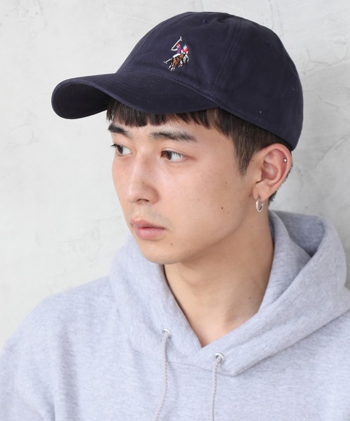 U.S. POLO ASSN.(ユーエスポロアッスン)の「【U.S. POLO ASSN./ユーエスポロアッスン】カラーポニー ウォッシュツイル ベースボールキャップ(キャップ・メンズ・ブラック/カーキ/ネイビー・FREE)」の17枚目の写真