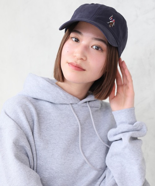 U.S. POLO ASSN.(ユーエスポロアッスン)の「【U.S. POLO ASSN./ユーエスポロアッスン】カラーポニー ウォッシュツイル ベースボールキャップ(キャップ・メンズ・ブラック/カーキ/ネイビー・FREE)」の19枚目の写真