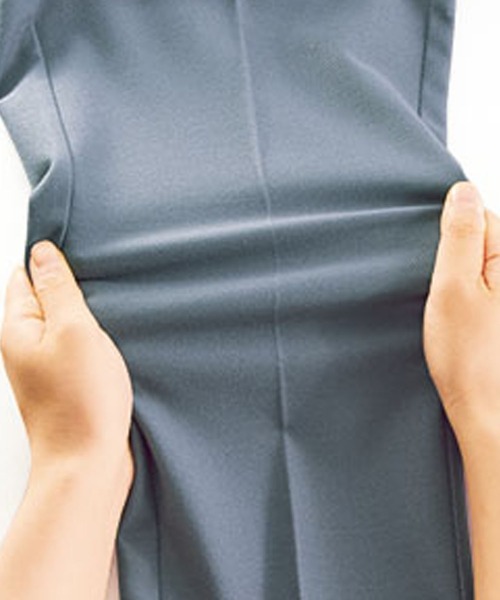 BELLUNA PLUS(ベルーナ)の「ツイル素材ドロストテーパードパンツ 股下63cm(その他パンツ・レディース・ネイビー/ブルー/アイボリー/ピンク・SMALL/X-LARGE/MEDIUM/LARGE)」の10枚目の写真