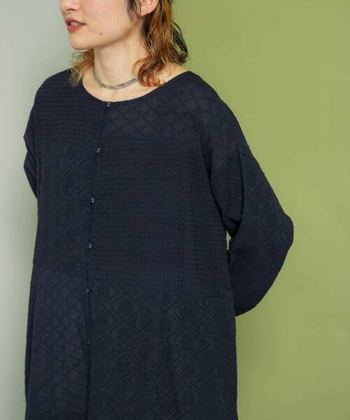 高評価大特価放出 刺繍パッチワークワンピース ワンピース Kbf ケイビーエフ のファッション 22最新作 Arenatheatre Net