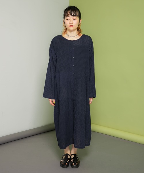 高評価大特価放出 刺繍パッチワークワンピース ワンピース Kbf ケイビーエフ のファッション 22最新作 Arenatheatre Net