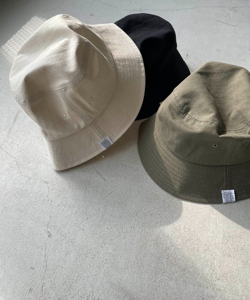 CANAL JEAN(キャナルジーン)の「El mar(エルマール) ヘリンボーンバケットハット(ハット・レディース・ブラック/ベージュ/カーキ・ONE SIZE)」の18枚目の写真