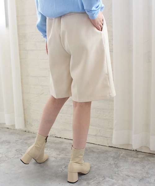 MODE ROBE(モードローブ)の「ハーフパンツ(その他パンツ・レディース・ブラック/ベージュ/アイボリー・FREE)」の13枚目の写真