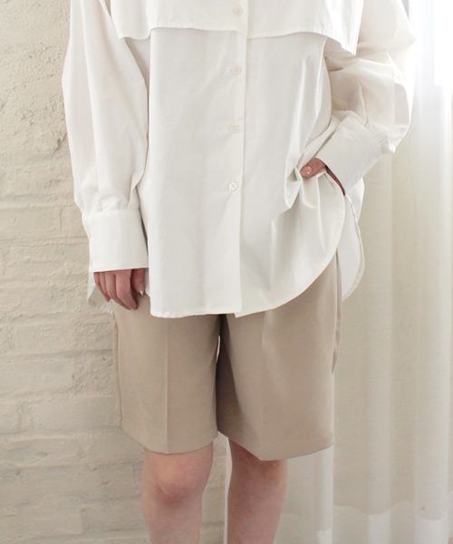 MODE ROBE(モードローブ)の「ハーフパンツ(その他パンツ・レディース・ブラック/ベージュ/アイボリー・FREE)」の18枚目の写真