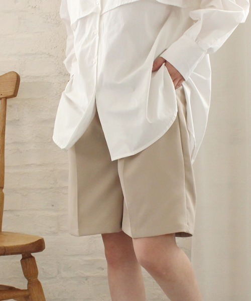 MODE ROBE(モードローブ)の「ハーフパンツ(その他パンツ・レディース・ブラック/ベージュ/アイボリー・FREE)」の21枚目の写真