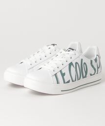 LE COQ ルコックスポルティフ TELUNA BOUND COURT EZ テルナバウンドコート EZ QY3TJC33WG WHT/GREEN