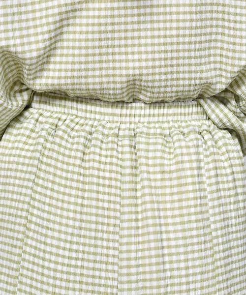 ems excite（エムズエキサイト）の「ギンガムチェックスカート（スカート・レディース・オレンジ/ブラック/グリーン・FREE）」の22枚目の写真