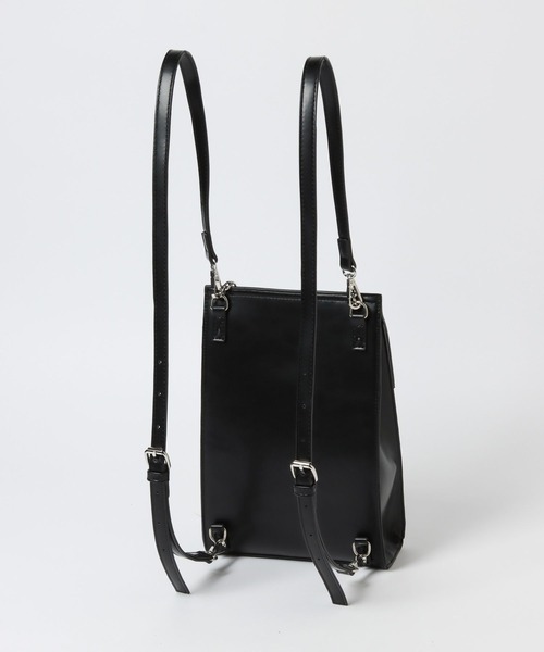 Heather（ヘザー）の「3WAYショルダーリュック　275690（バックパック/リュック・レディース・オフホワイト/ブラック・ONE SIZE）」の5枚目の写真