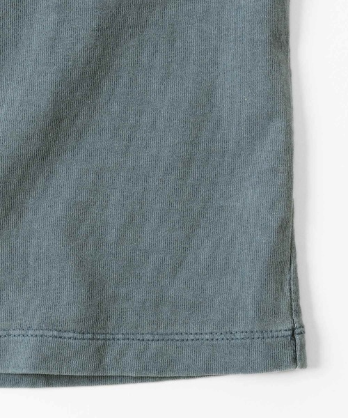 GLAZOS（グラソス）の「天竺・ドロップショルダーピグメント半袖Tシャツ【セットアップ対応】（Tシャツ/カットソー・キッズ・ブルー/カーキ/チャコールグレー/レッド・130cm/140cm/150cm/160cm/170cm）」の15枚目の写真