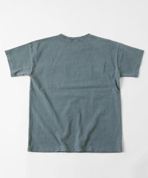 GLAZOS（グラソス）の「天竺・ドロップショルダーピグメント半袖Tシャツ【セットアップ対応】（Tシャツ/カットソー・キッズ・ブルー/カーキ/チャコールグレー/レッド・130cm/140cm/150cm/160cm/170cm）」の13枚目の写真