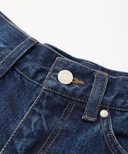 XLARGE(エクストララージ)の「WIDE DENIM PANTS(デニムパンツ・メンズ・インディゴブルー/ホワイト/ライトインディゴブルー・36inch/34inch/30inch/32inch)」の7枚目の写真