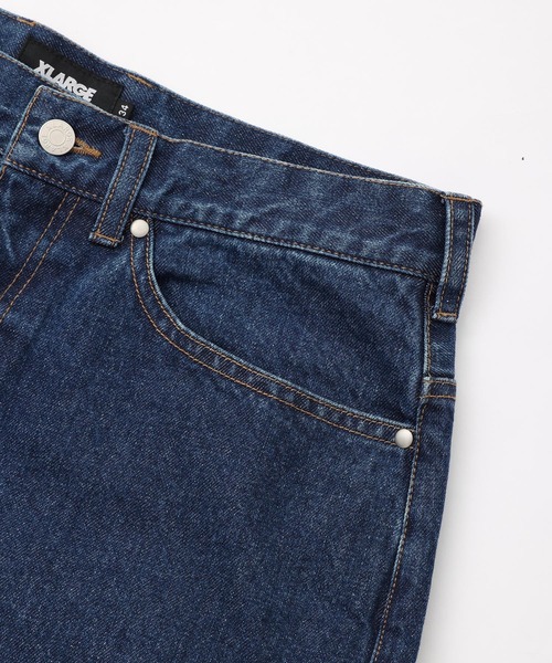XLARGE(エクストララージ)の「WIDE DENIM PANTS(デニムパンツ・メンズ・インディゴブルー/ホワイト/ライトインディゴブルー・36inch/34inch/30inch/32inch)」の15枚目の写真