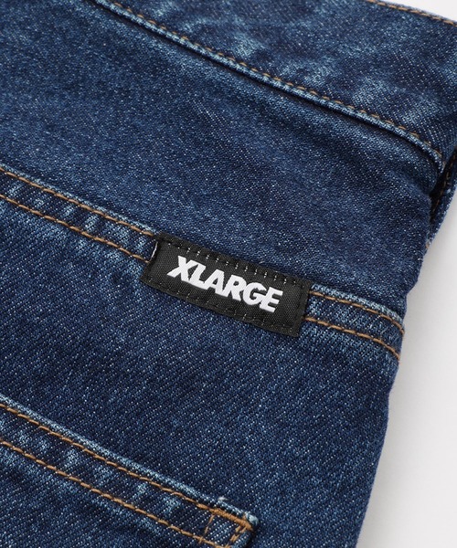XLARGE(エクストララージ)の「WIDE DENIM PANTS(デニムパンツ・メンズ・インディゴブルー/ホワイト/ライトインディゴブルー・36inch/34inch/30inch/32inch)」の10枚目の写真