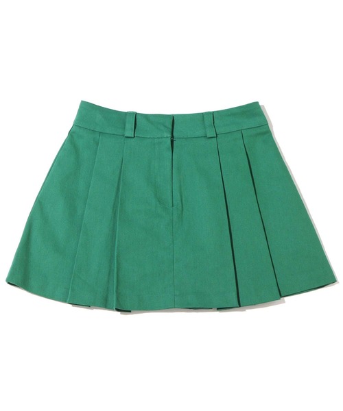 atmos pink（アトモスピンク）の「atmos pink プリーツミニスカート（スカート・レディース・ブラック/グリーン・M/S）」の14枚目の写真