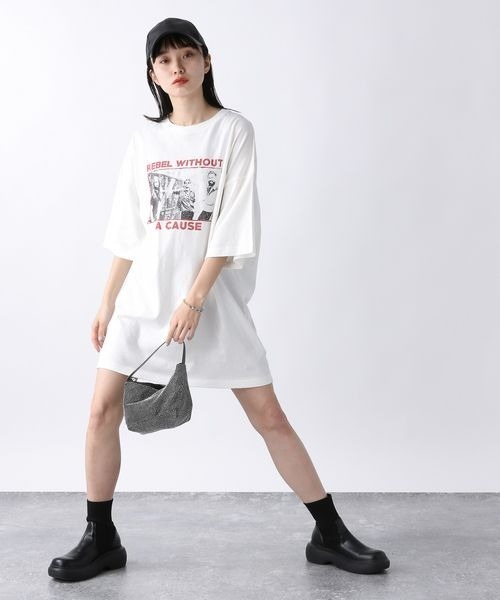 ひいしゃ　0107 ♡ JEANASIS（ジーナシス）の「USED ROCK TEE/281576（Tシャツ