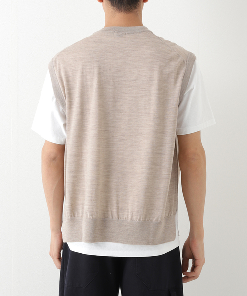 URU（ウル）の「【URU / ウル】KNIT VEST（ベスト・メンズ・ベージュ・FREE）」の17枚目の写真