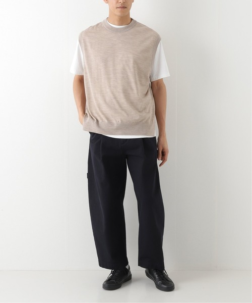 URU（ウル）の「【URU / ウル】KNIT VEST（ベスト・メンズ・ベージュ・FREE）」の2枚目の写真