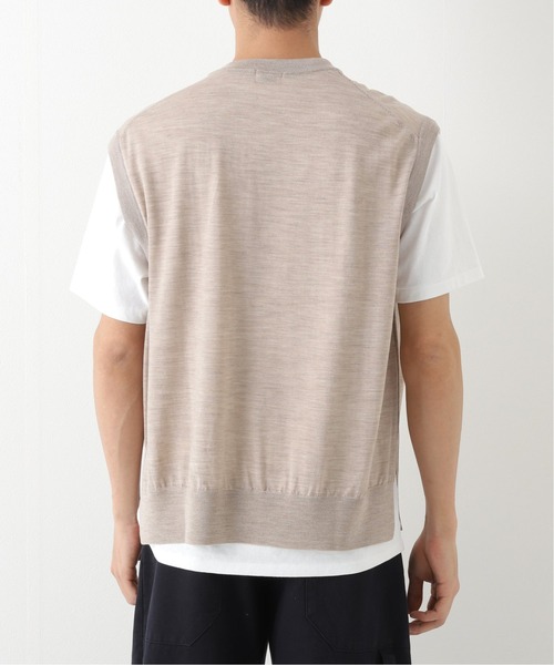 URU（ウル）の「【URU / ウル】KNIT VEST（ベスト・メンズ・ベージュ・FREE）」の5枚目の写真