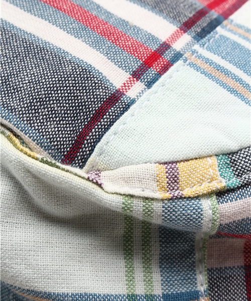 SHIPS（シップス）の「SHIPS KIDS:パッチワーク/クールマックス リバーシブル ハット 15SS（ハット・キッズ・グリーン/レッド・SMALL/X-SMALL/LARGE/XX-SMALL/MEDIUM）」の12枚目の写真