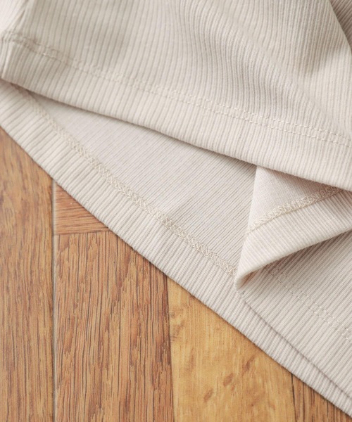 SENSE OF PLACE by URBAN RESEARCH（センスオブプレイスバイアーバンリサーチ）の「2WAYクロップドキャミソール（キャミソール・レディース・アイボリー/ブラック系その他/ベージュ・ONE）」の6枚目の写真