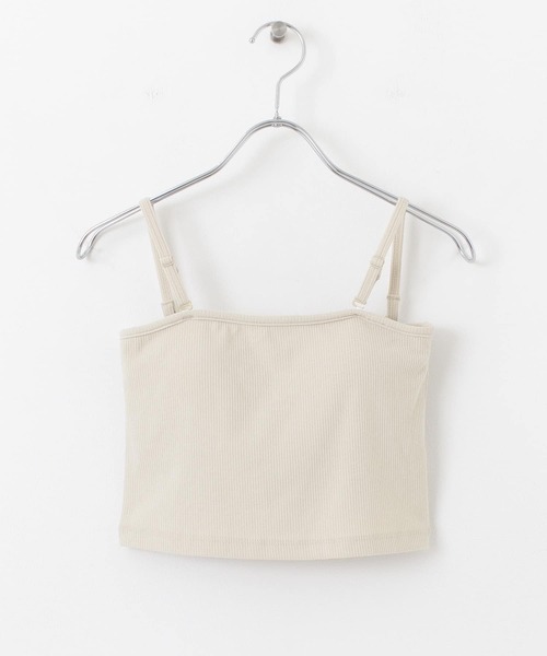 SENSE OF PLACE by URBAN RESEARCH（センスオブプレイスバイアーバンリサーチ）の「2WAYクロップドキャミソール（キャミソール・レディース・アイボリー/ブラック系その他/ベージュ・ONE）」の8枚目の写真