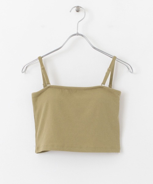SENSE OF PLACE by URBAN RESEARCH（センスオブプレイスバイアーバンリサーチ）の「2WAYクロップドキャミソール（キャミソール・レディース・アイボリー/ブラック系その他/ベージュ・ONE）」の9枚目の写真
