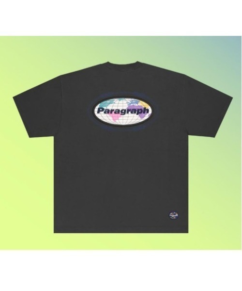 Paragraph(パラグラフ)の「A'GEM/9 × .kom『paragraph/パラグラフ』Paragraph Logo Color earth t-shirt/パラグラフロゴ カラーアース 半袖Tシャツ カットソー(Tシャツ/カットソー・メンズ・グレー/チャコールグレー/ブルー/ライトブルー/パープル/ライトグレー・FREE)」の2枚目の写真