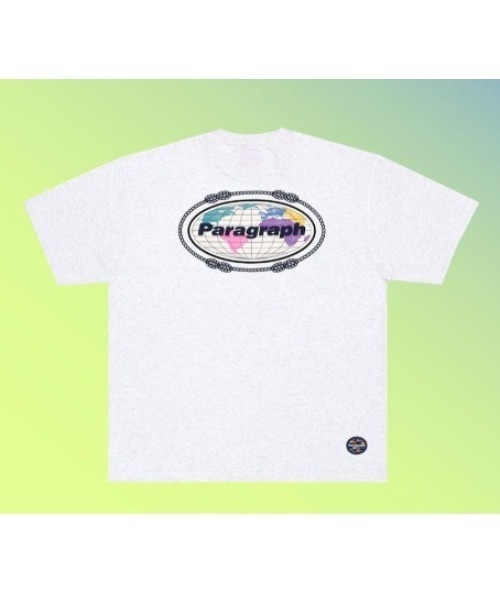 Paragraph(パラグラフ)の「A'GEM/9 × .kom『paragraph/パラグラフ』Paragraph Logo Color earth t-shirt/パラグラフロゴ カラーアース 半袖Tシャツ カットソー(Tシャツ/カットソー・メンズ・グレー/チャコールグレー/ブルー/ライトブルー/パープル/ライトグレー・FREE)」の3枚目の写真