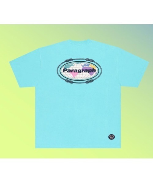Paragraph(パラグラフ)の「A'GEM/9 × .kom『paragraph/パラグラフ』Paragraph Logo Color earth t-shirt/パラグラフロゴ カラーアース 半袖Tシャツ カットソー(Tシャツ/カットソー・メンズ・グレー/チャコールグレー/ブルー/ライトブルー/パープル/ライトグレー・FREE)」の5枚目の写真