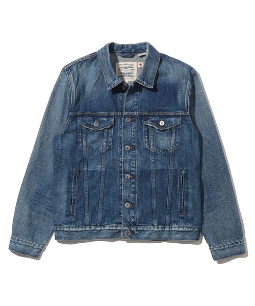 Levi's（リーバイス）の「LEVI'S(R) MADE&CRAFTED(R) TYPE III トラッカージャケット TARAI MADE IN JAPAN（デニムジャケット・メンズ・ダークインディゴブルー・S/M/L/XL）」の12枚目の写真