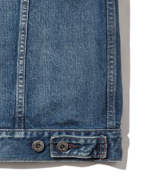 Levi's（リーバイス）の「LEVI'S(R) MADE&CRAFTED(R) TYPE III トラッカージャケット TARAI MADE IN JAPAN（デニムジャケット・メンズ・ダークインディゴブルー・S/M/L/XL）」の16枚目の写真