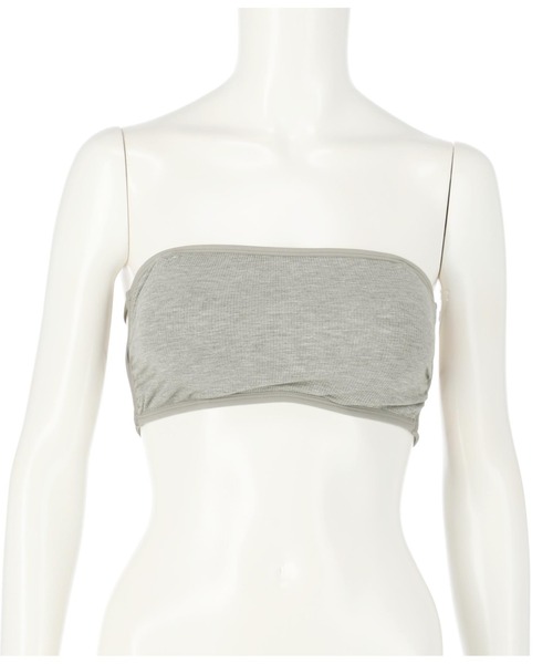 anap mimpi（アナップミンピ）の「バッククロスストラップパッドインブラトップ（チューブトップ・レディース・ホワイト/ブラック/グレー・FREE）」の10枚目の写真