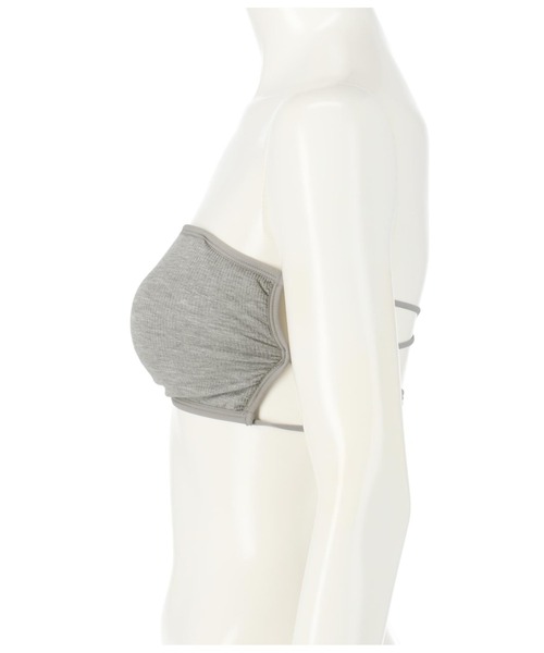 anap mimpi（アナップミンピ）の「バッククロスストラップパッドインブラトップ（チューブトップ・レディース・ホワイト/ブラック/グレー・FREE）」の11枚目の写真