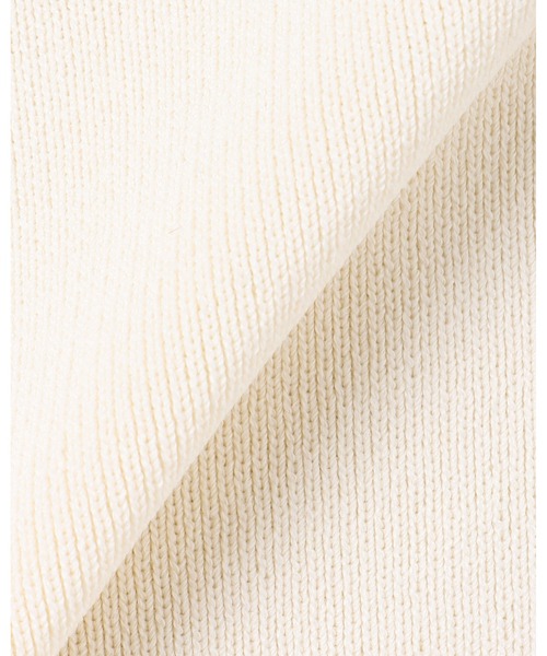 INGNI（イング）の「袖異素材フリルニット（ニット/セーター・レディース・アイボリー/ブラック/グレー系その他・M）」の7枚目の写真