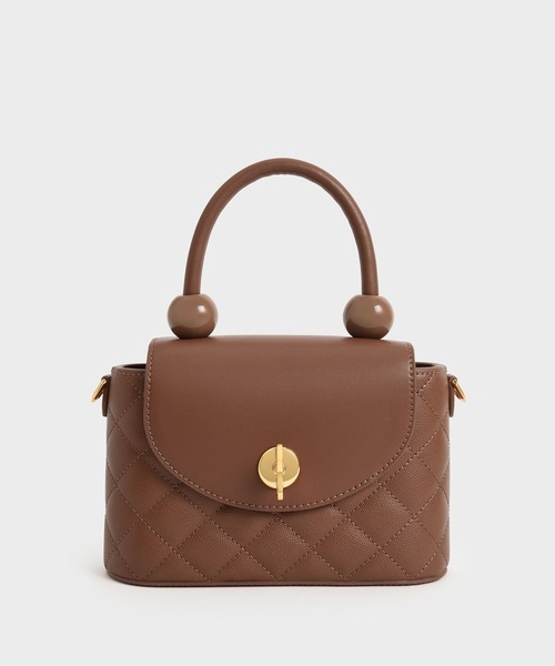 CHARLES & KEITH（チャールズ & キース）の「ラウンドキルト トップ