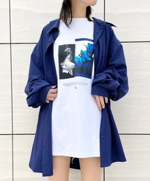 WHITELAND | WHITELAND/ホワイトランド/NYLON BIG SHIRTS/ナイロンビックシャツ(シャツ/ブラウス)