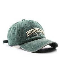 HOOK（フック）の「HOOK- アメカジアンティーク風英字刺繍キャップ（キャップ）」