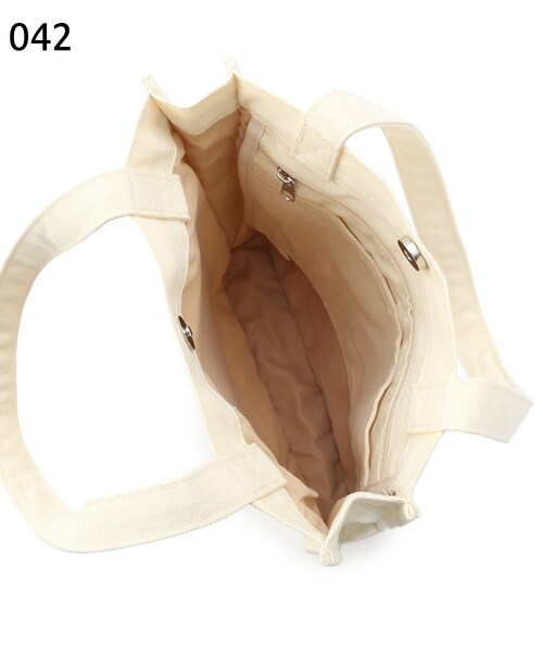 ロゴ刺繍クリアポケットトート（トートバッグ）｜Ober Tashe（オーバー