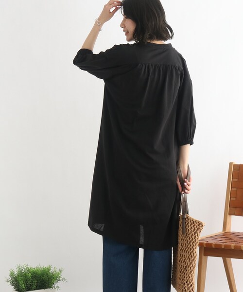 SHOO・LA・RUE（シューラルー）の「◆前開きロングワンピース（ワンピース・レディース・オフホワイト/ブラック/パープル系4・00）」の22枚目の写真