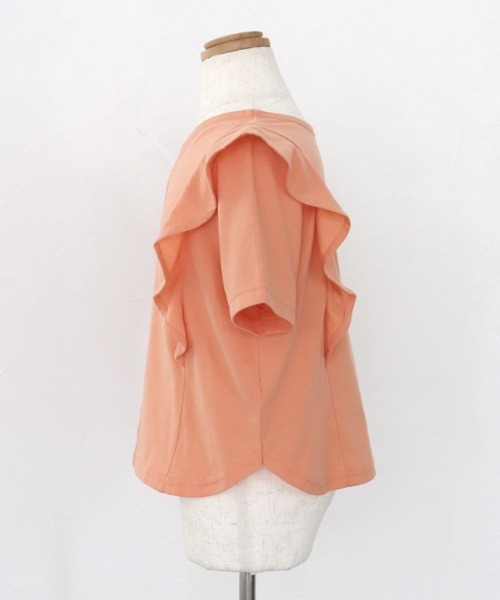 kids2wayフリルショルダーTシャツ