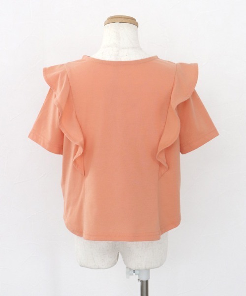 kids2wayフリルショルダーTシャツ